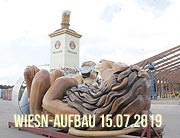 Oktoberfest 2019: Tag 8 Wiesn-Aufbau (©Foto: Marikka-Laila Maisel)